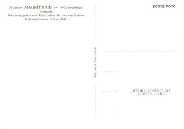 s-Gravenhage Museum Mauritshuis – Bild 2