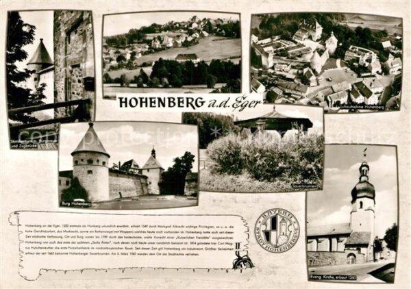Hohenberg Eger Evangelische Kirche Burg Hohenberg Stor