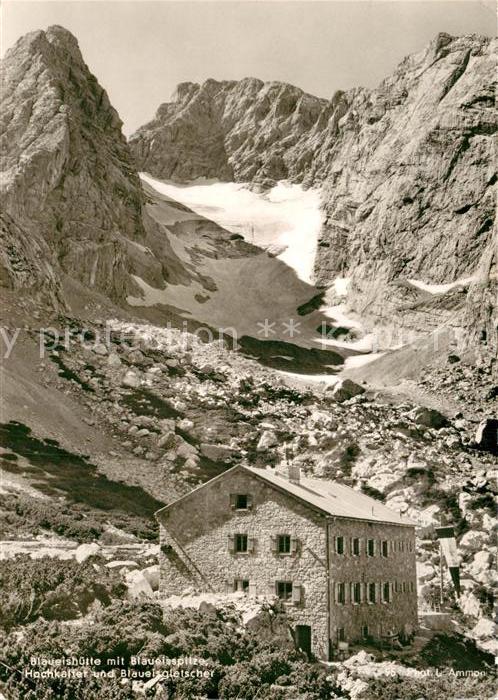 Blaueishuette Berchtesgaden Blaueisspitze Hochkalter