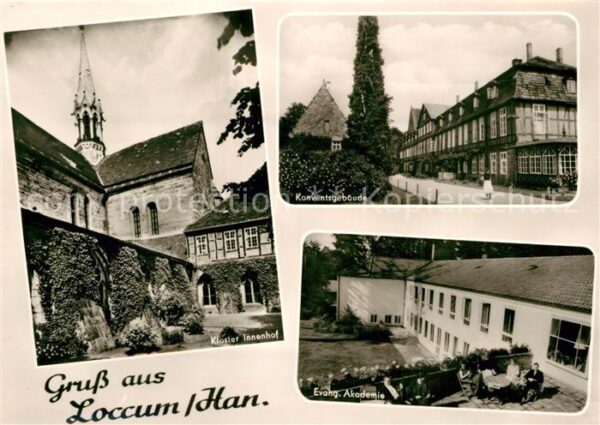 Loccum Kloster Innenhof Konventsgebäude Evange