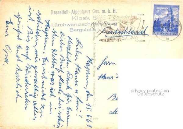 Kaprun Kraftwerksanlagen Hotel Kesselfall Denk – Bild 2