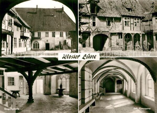 Lueneburg Kloster Lüne Torhaus Kreuzgang Innenhof