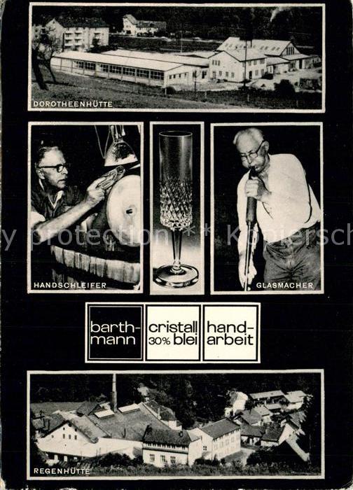 Regenhuette Bayerisch Eisenstein Bartmann Kristallbetriebe Dorotheenhütt