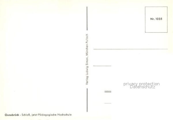 Osnabrueck Schloss Pädagogische Hochschule – Bild 2
