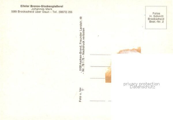 Brockscheid Eifeler Bronze-Glockengiesserei – Bild 2