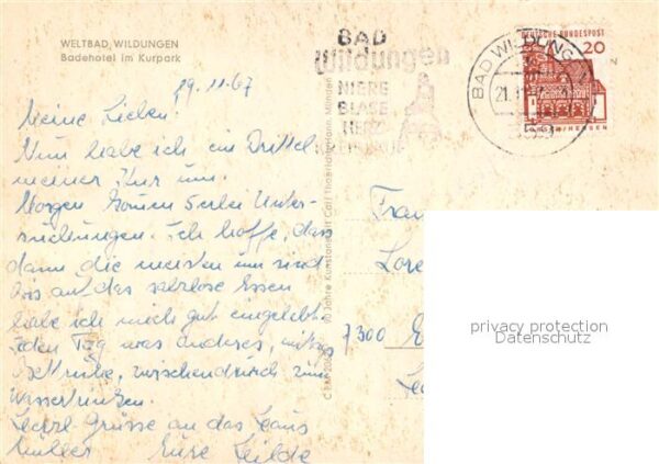 Bad Wildungen Badehotel Kurpark – Bild 2