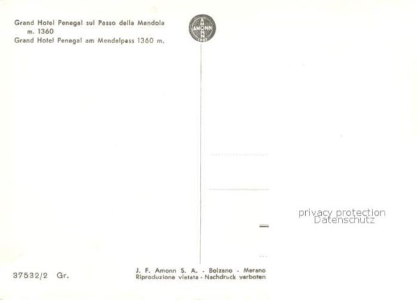 Passo della Mendola Grand Hotel Penegal – Bild 2