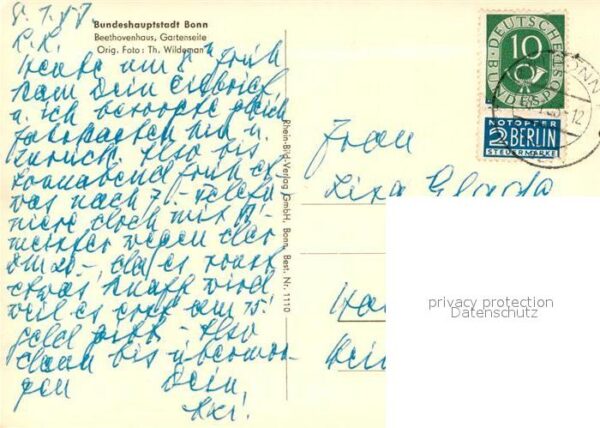 Bonn Rhein Beethovenhaus – Bild 2