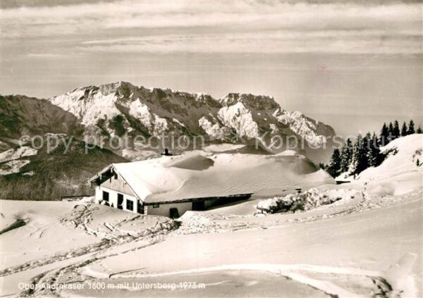 Berchtesgaden Ober-Ahornkaser Untersberg