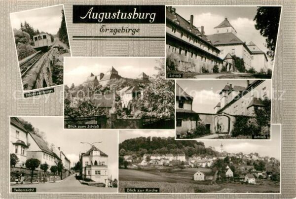 Augustusburg Schloss Kirche Drahtseilbahn