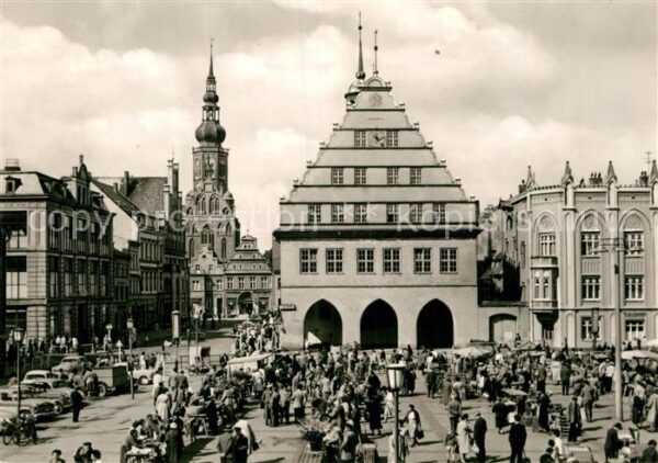 Greifswald Rathaus St. Nikolaikirche