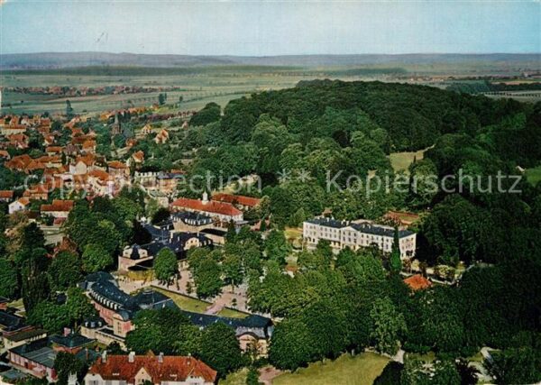 Bad Nenndorf Fliegeraufnahme Kurpark Galenberg