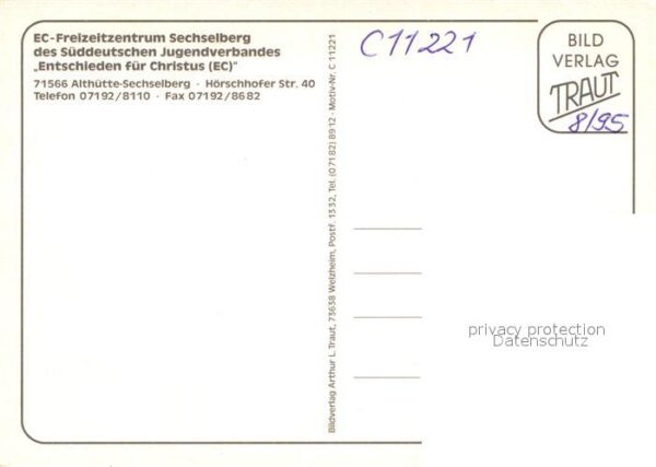 Sechselberg EC-Freizeitzentrum Sechselberg Fliegera – Bild 2