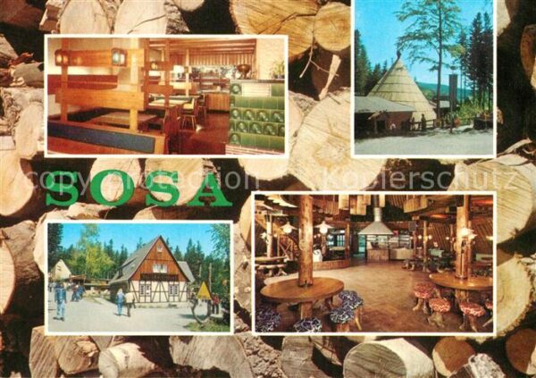 Sosa Erzgebirge Konsum-Gaststätten Köhlerhütte und Meil