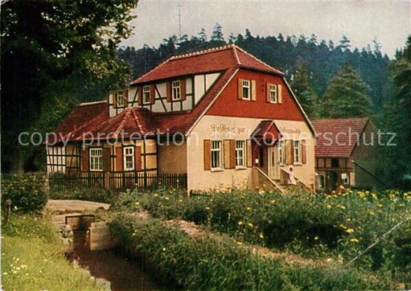 Weissenborn Hermsdorf Waldhaus Meuschkensmühle Mühlental