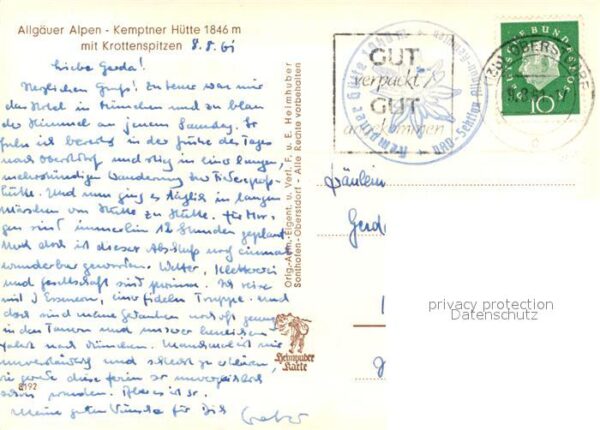 Kemptnerhuette Krottenspitzen – Bild 2