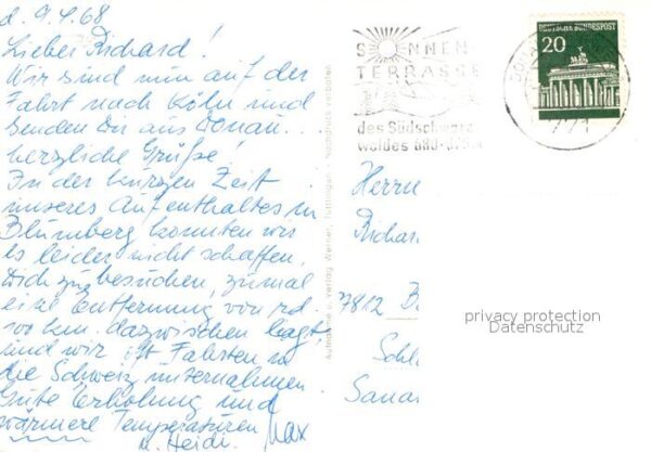 Donaueschingen Kirche St. Johann Schlosspark Rathaus S – Bild 2