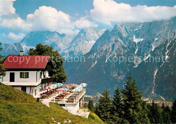 Mittenwald Bayern Kranzberghaus Karwendelgebirge
