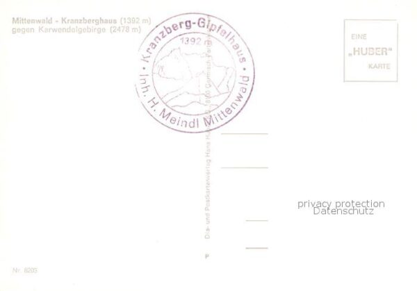 Mittenwald Bayern Kranzberghaus Karwendelgebirge – Bild 2