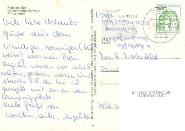 Ploen See Prinzeninsel Fliegeraufnahme – Bild 2