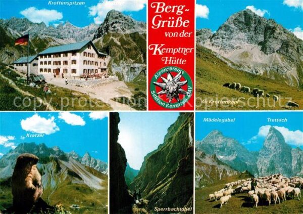 Kemptnerhuette Krottenspitzen Murmeltier Mädelegabel S