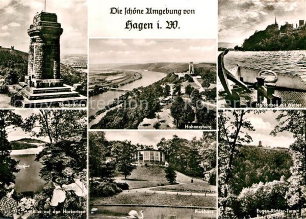 Hagen Westfalen Bismarckturm Parkhaus Hohensyburg Harko