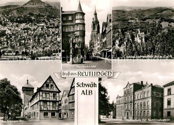 Reutlingen BW Technikum für Textilindustrie Marienkir