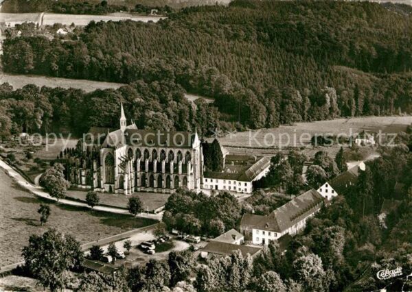 Altenberg Rheinland Dom Fliegeraufnahme