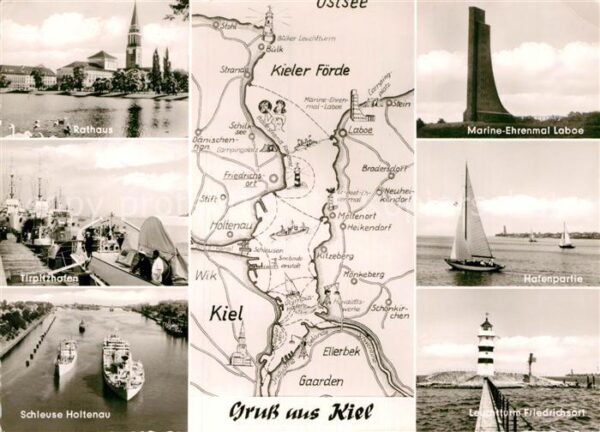 Kiel Rathaus Marine-Ehrenmal Laboe Tirpitzha