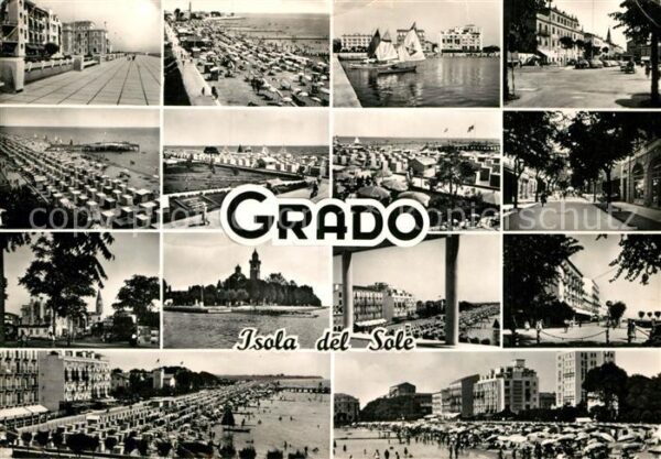 Grado Pineta Ortsansichten