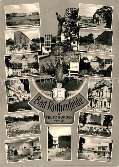 Bad Rothenfelde Sanatorium Gradierwerk Badehaus Sole-Fr
