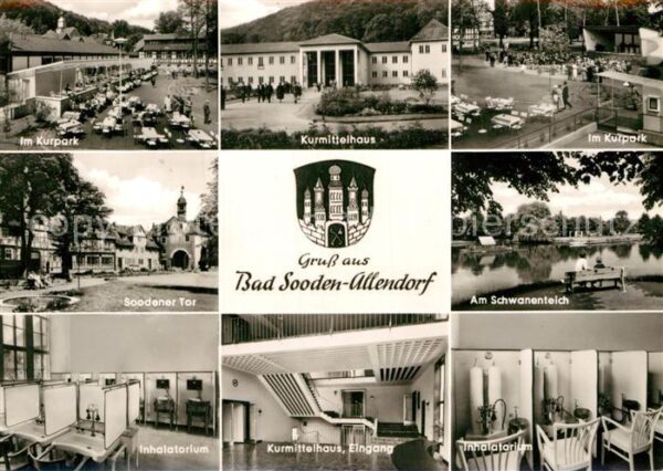 Bad Sooden-Allendorf Kurmittelhaus Schwanenteich Inhalatoriu
