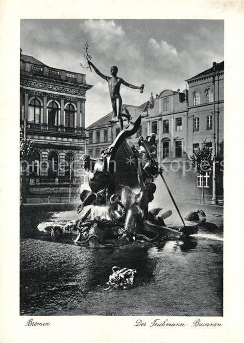 Bremen Teichmann-Brunnen