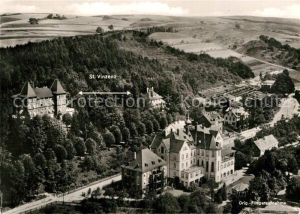 Bad Soden-Salmuenster Kurheim St. Vinzenz Fliegeraufnahme
