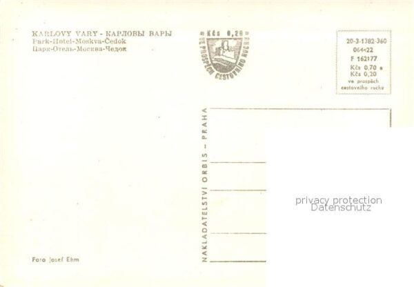 Karlovy Vary Park-Hotel-Moskva-Cedok – Bild 2