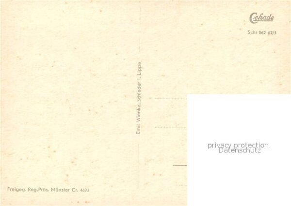 Schieder-Schwalenberg Gedicht Fr. Wienke – Bild 2