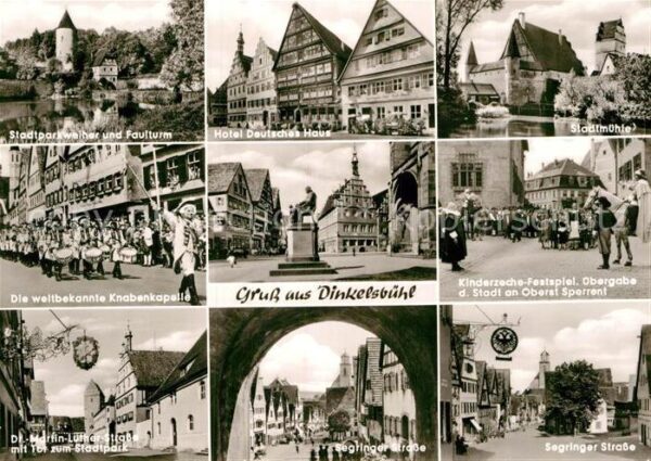 Dinkelsbuehl Hotel Deutsches Haus Kinderzeche-Festsp