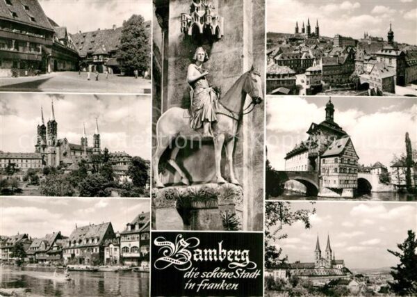 Bamberg Dom Klein-Venedig Domreiter Altes Ratha