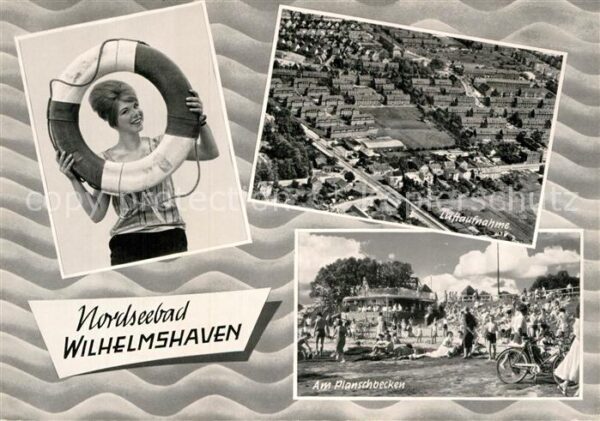 Wilhelmshaven Fliegeraufnahme Planschbecken