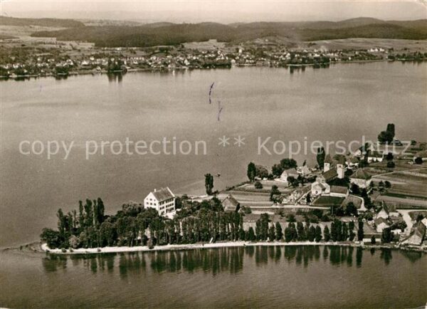 Insel Reichenau Fliegeraufnahme Niederzell Allensbach