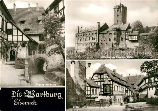 Eisenach Thueringen Wartburg Vogtei Nürnberger Erker