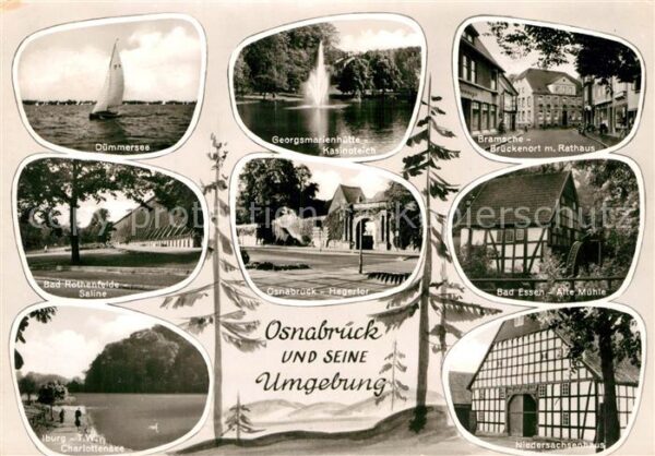 Osnabrueck Dümmersee Bramsche Bad Essen Iburg Nied