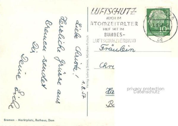 Bremen Marktplatz Rathaus Dom – Bild 2