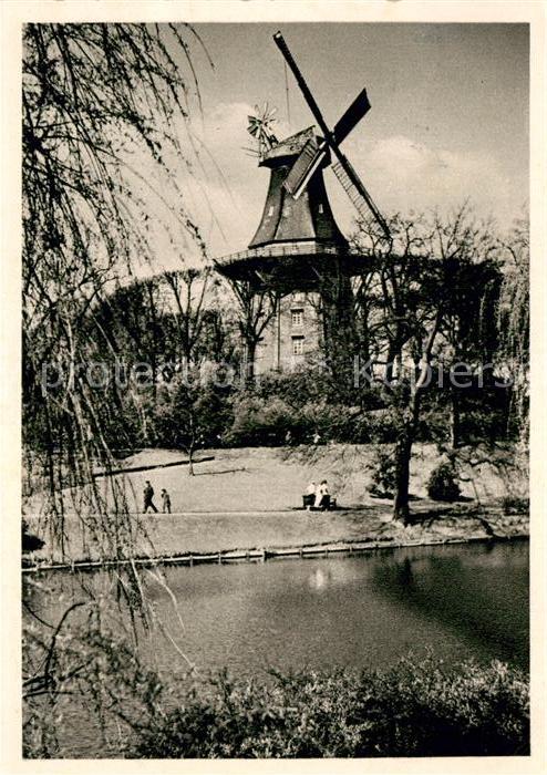 Bremen Historische Mühle am Wall
