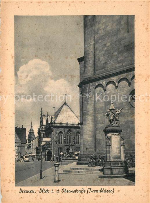 Bremen Obernstrase Turmbläser