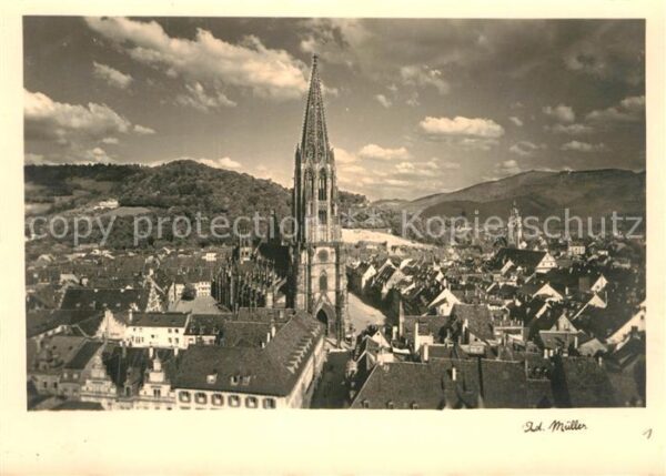 Freiburg Breisgau Münster Foto-Adolf-Müller