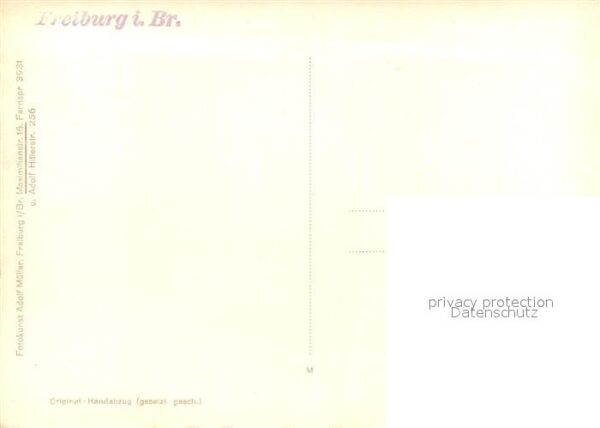 Freiburg Breisgau Münster Foto-Adolf-Müller – Bild 2