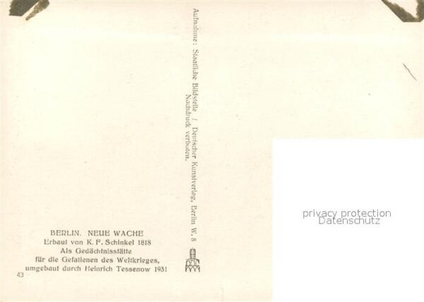 Berlin Neue Wache Gedächtnisstätte – Bild 2