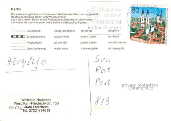 Berlin Verbindungslinien nach Westdeutschland – Bild 2