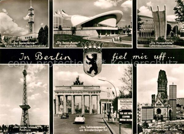 Berlin Kongresshalle Luftbrückendenkmal Funktu